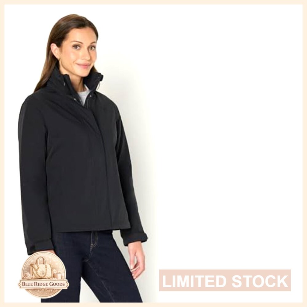 Regular Fit Packable Waterproof Rain Jacket Light… - image 2